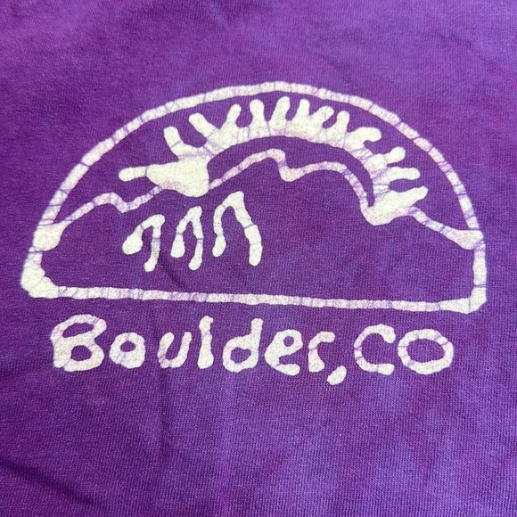 Mountain Sun Pub & Brewery, Boulder CO Batik front & back print tee size Small - Picture 4 of 8